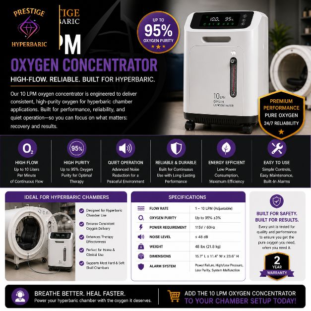 10LPM Oxygen Concentrator