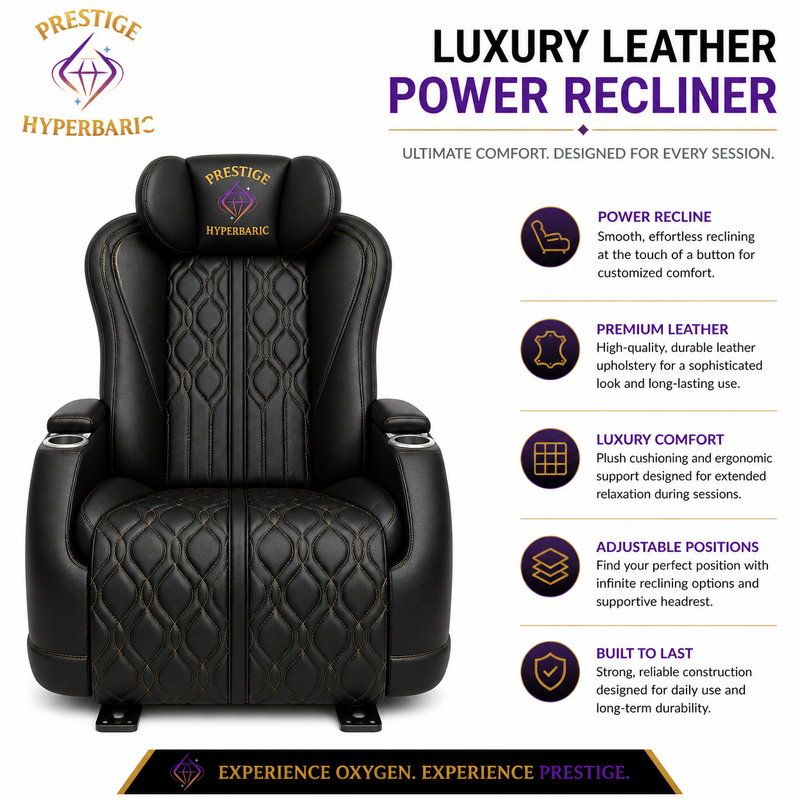 Luxury Leather Power Recliner