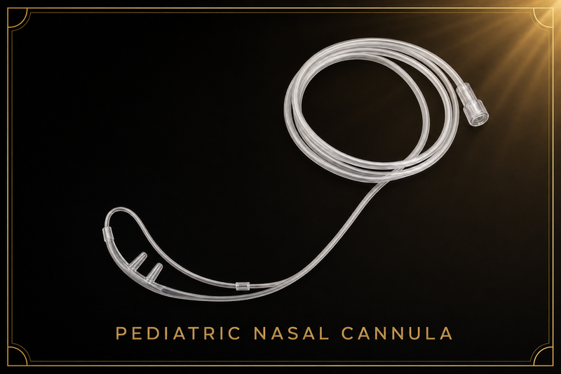 7 ft Straight-Tip Nasal Cannula — Compact Fit