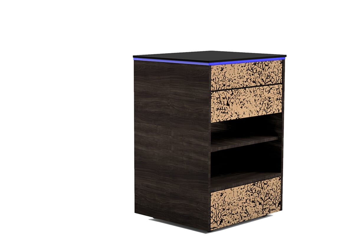Oakworks Clodagh Spa Trolley – Leaf & Shade