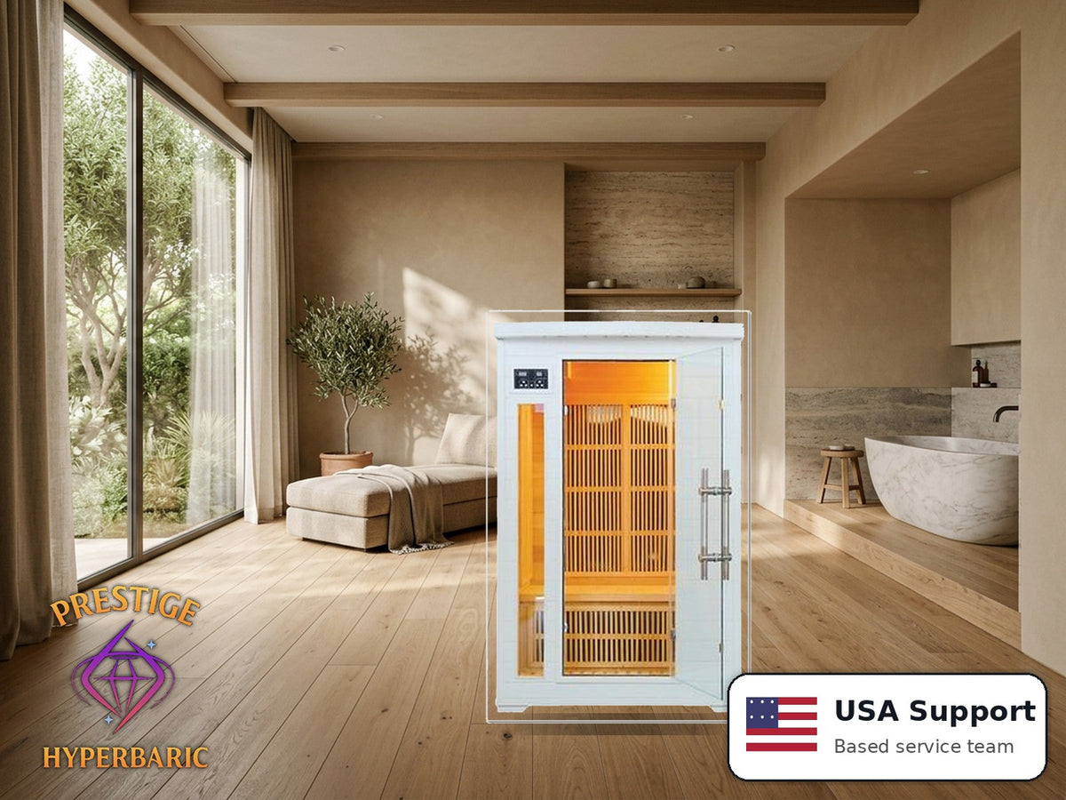 Prestige Wellness Alpine White Duo Sauna
