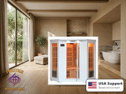 Prestige Wellness Alpine White Grand Trio Corner Sauna