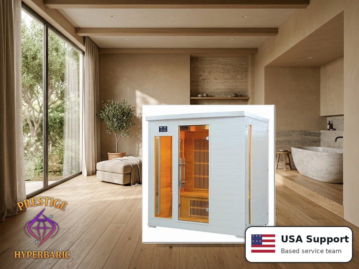 Prestige Wellness Alpine White Quad Sauna