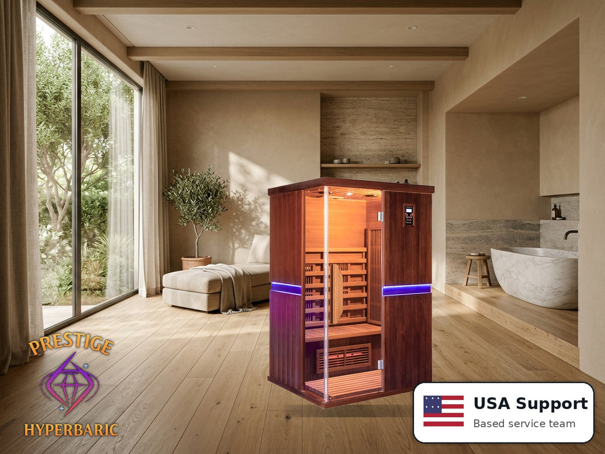 Prestige Wellness Cedar Adjust Duo Sauna