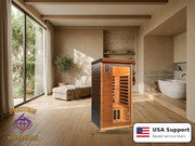 Prestige Wellness Cedar Carbon Solo Sauna