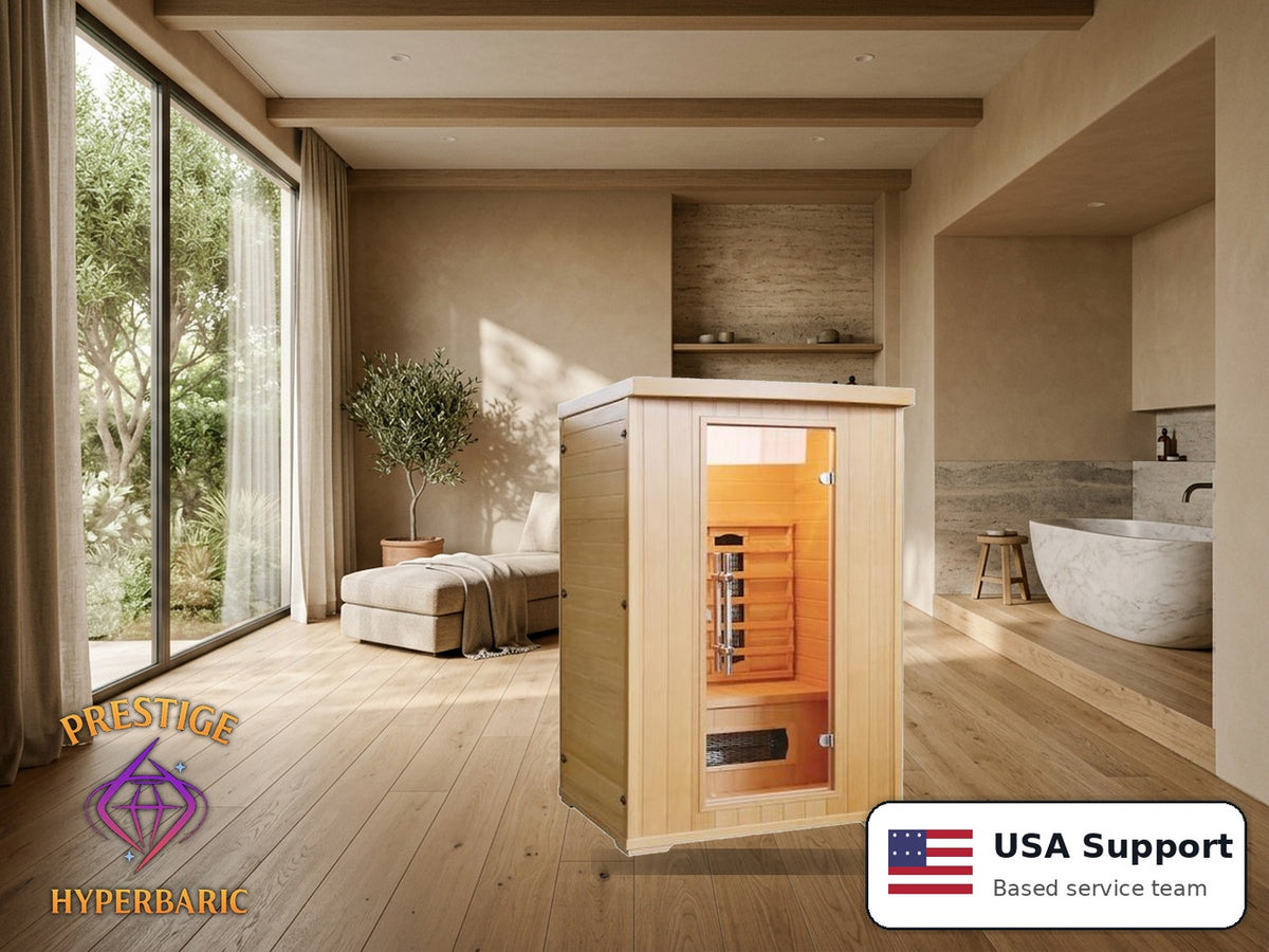 Prestige Wellness Ceramic Ease Duo Sauna