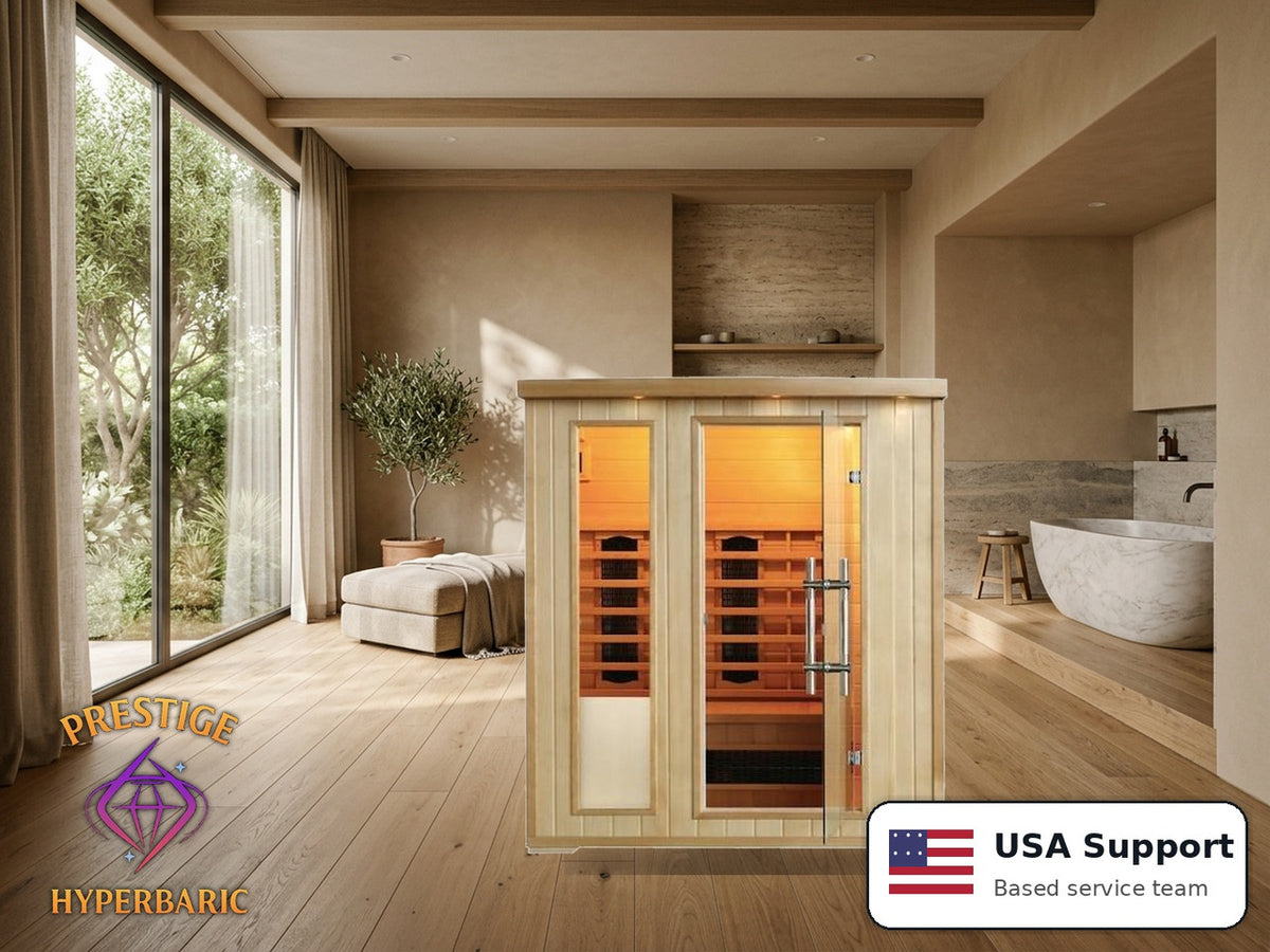Prestige Wellness Ceramic Ease Trio Sauna