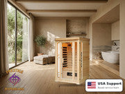 Prestige Wellness Hybrid Heat Duo Sauna