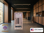Prestige Wellness Mosaic Light Duo Compact Sauna