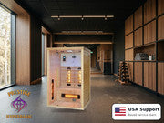 Prestige Wellness Mosaic Light Duo Sauna