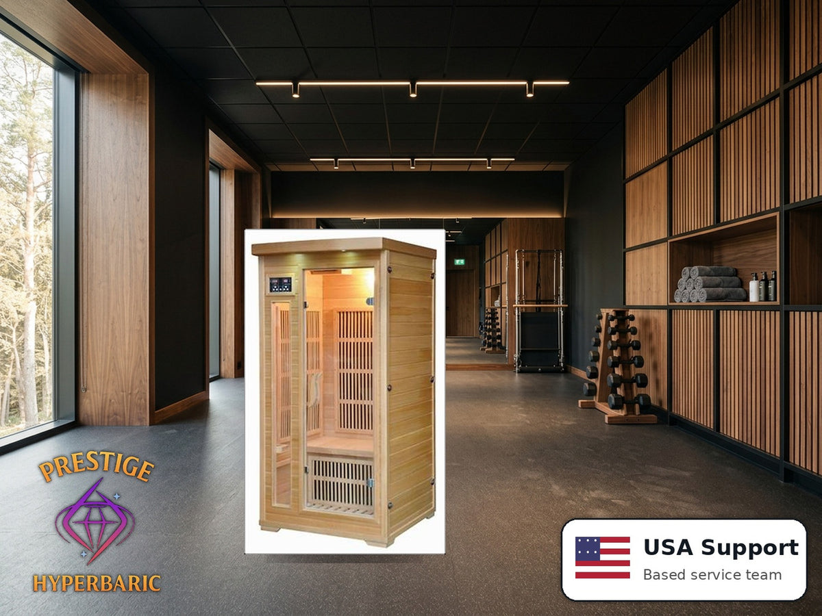 Prestige Wellness Signature Carbon Solo Sauna