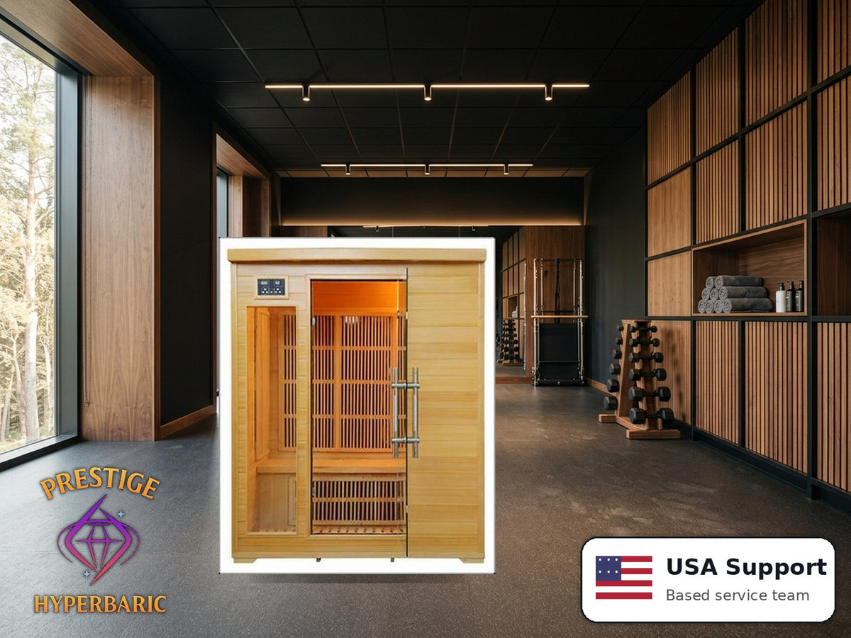 Prestige Wellness Signature Carbon Trio Sauna