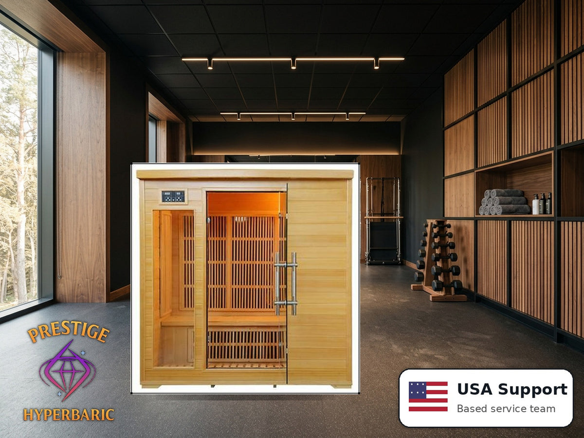 Prestige Wellness Signature Carbon Quad Sauna