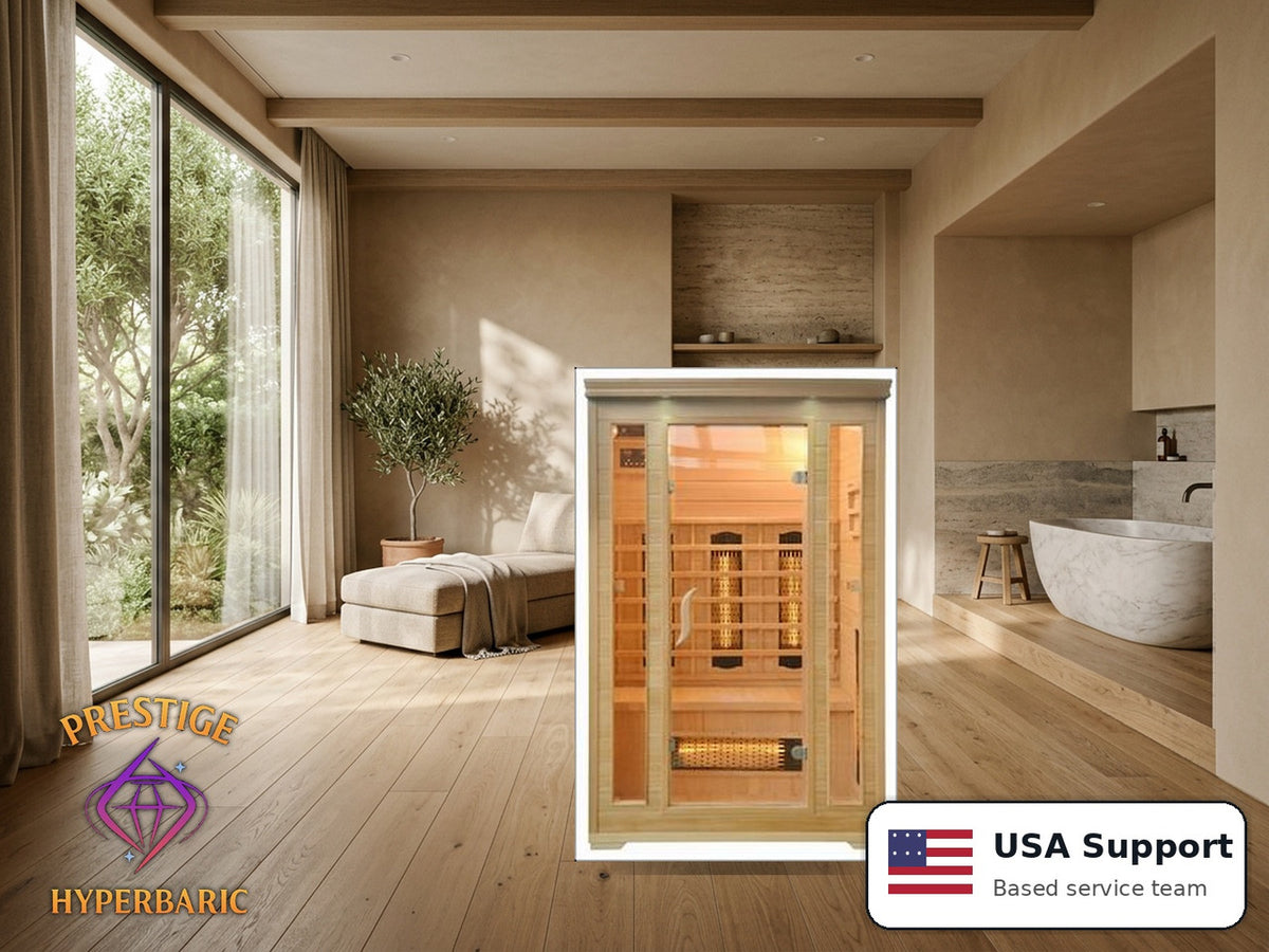 Prestige Wellness Spectrum Light Duo Sauna