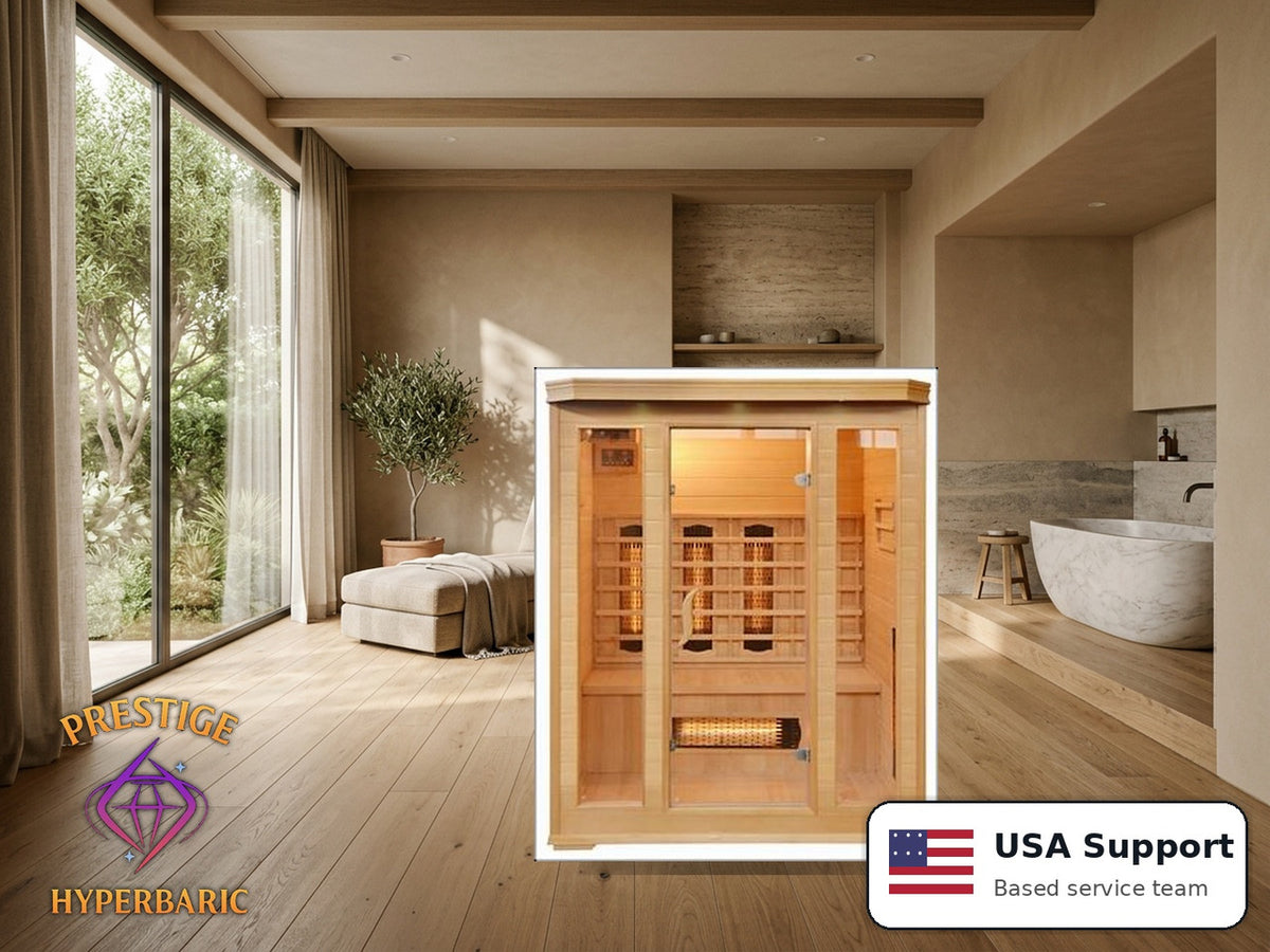 Prestige Wellness Spectrum Light Trio Sauna