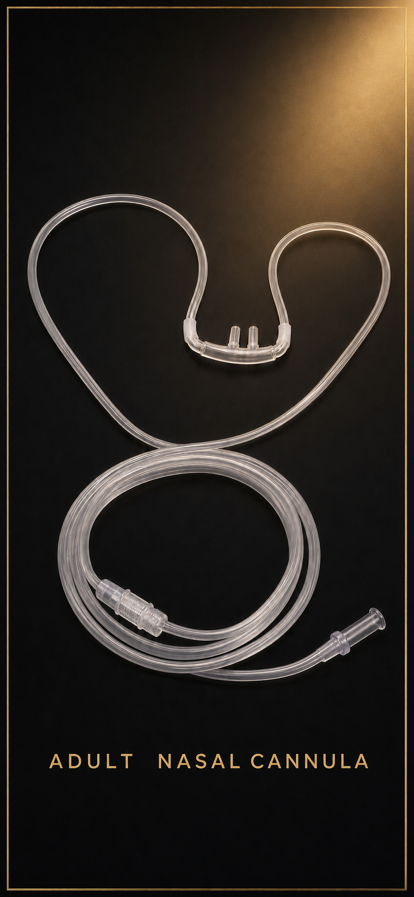 7 ft Straight-Tip Nasal Cannula — Standard Fit