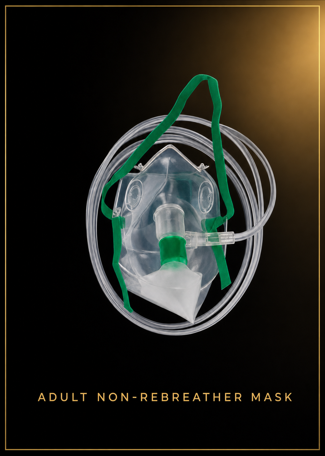 Full-Size Reservoir Mask with 7 ft Tubing