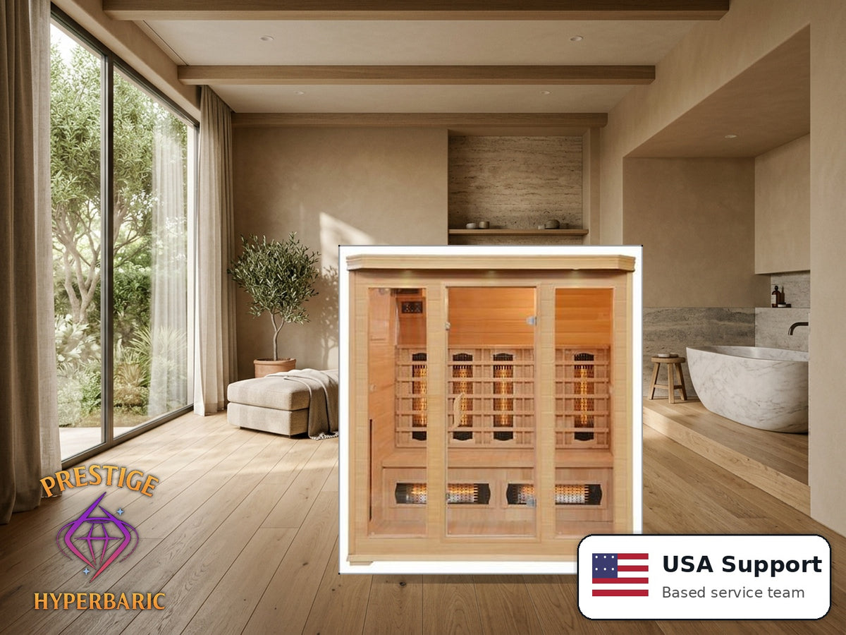 Prestige Wellness Spectrum Light Quad Sauna