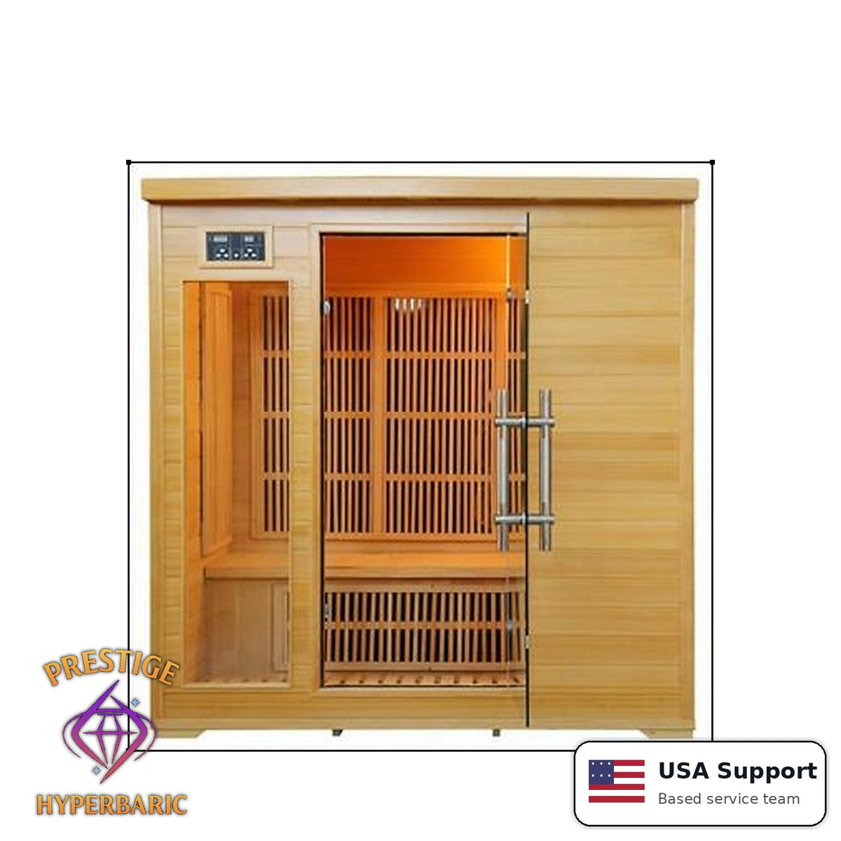 Prestige Wellness Signature Carbon Quad Sauna