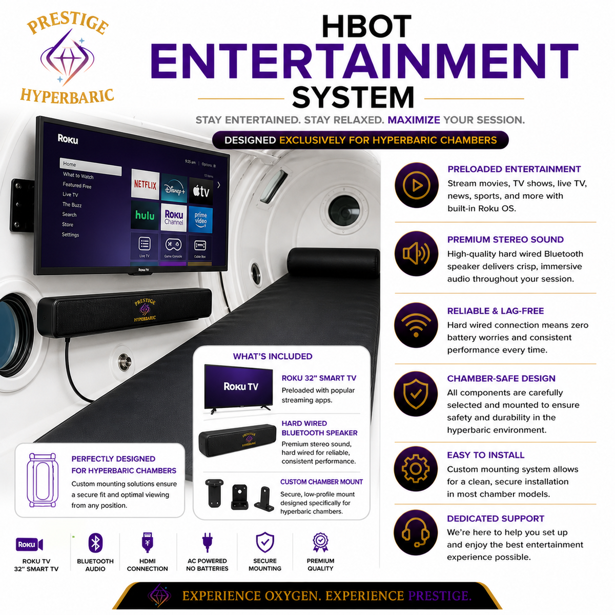 HBOT Entertainment System