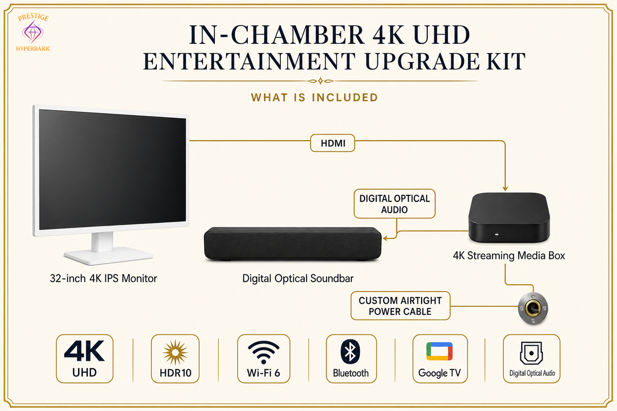 In-Chamber 4K UHD Entertainment Upgrade Kit
