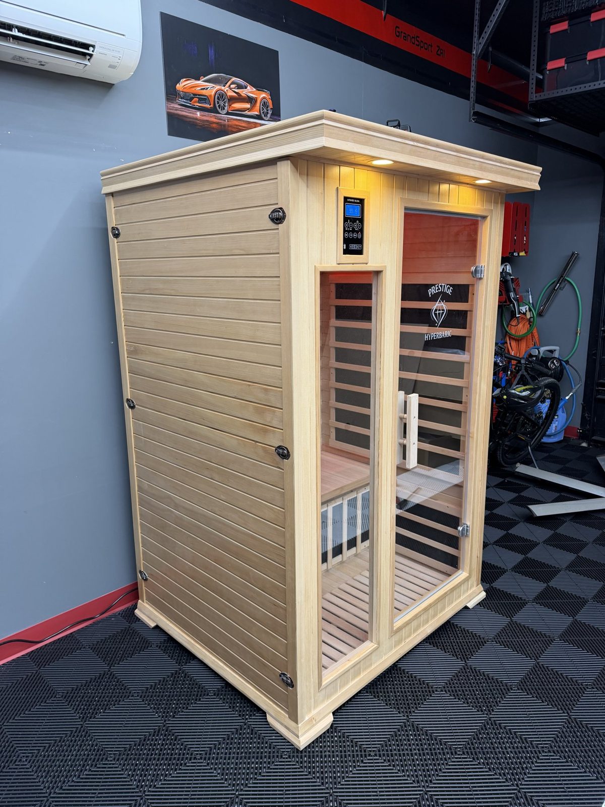 Prestige Wellness Classic Carbon Duo Sauna