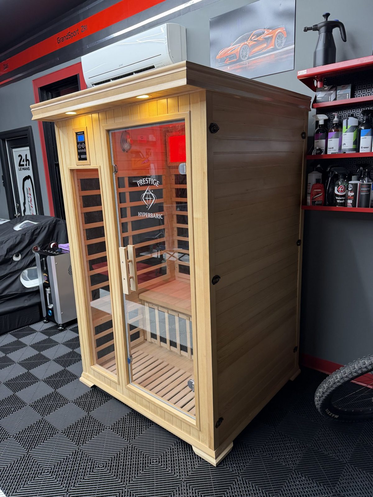 Prestige Wellness Classic Carbon Duo Sauna
