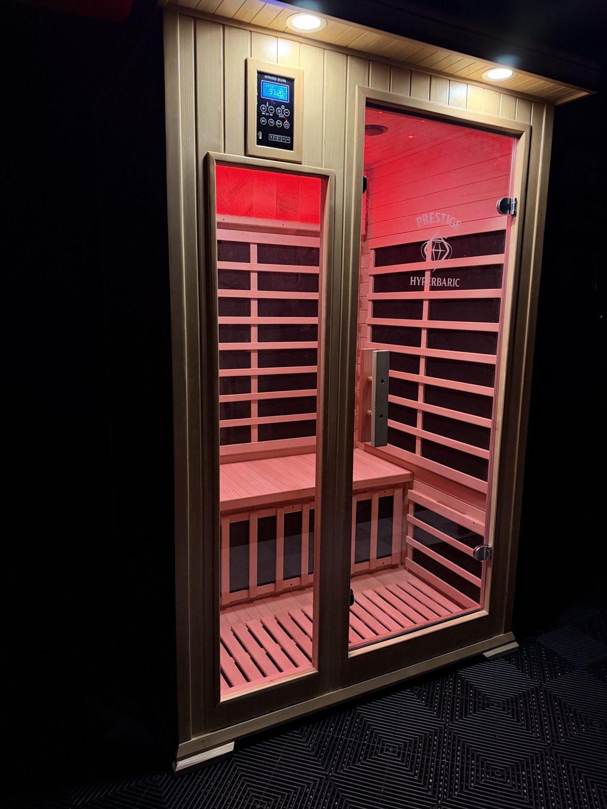 Prestige Wellness Classic Carbon Duo Sauna