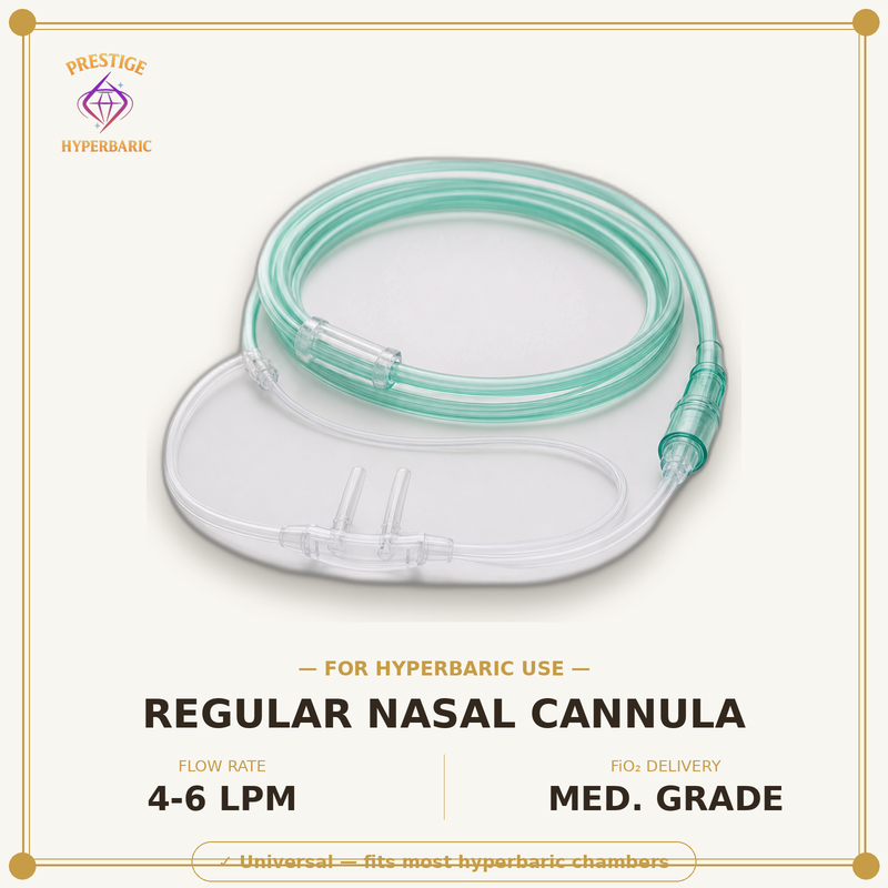 7 ft Straight-Tip Nasal Cannula — Standard Fit