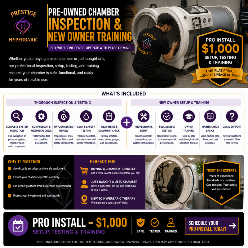 Pre-Owned Chamber Setup Training