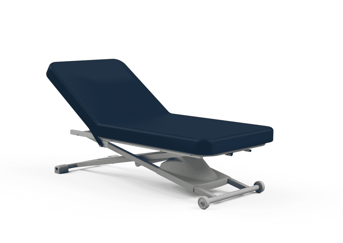 Oakworks ProLuxe Electric Lift Table – Backrest & Flat Top